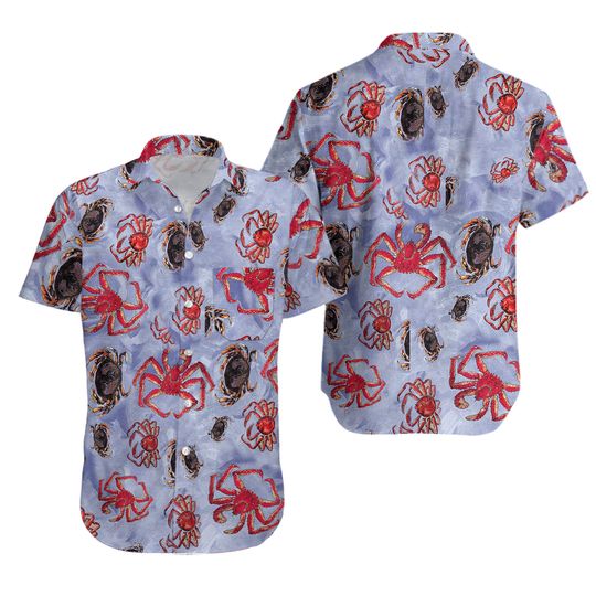 Discover Alaska crab Hawaiian Shirt