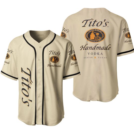 Discover Tito's Vodka Baseball Jersey
