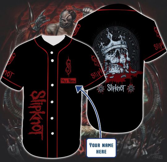 Discover Rockband Baseball Jersey Shirt