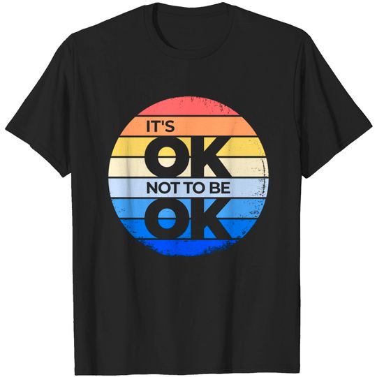 Discover It's OK Not to be OK Logo T-Shirt
