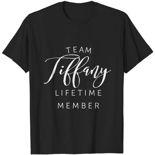 Discover Team Tiffany lifetime member T-shirt