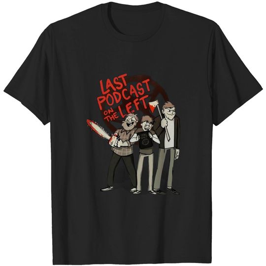 Discover Vintage Last Podcast On The Left T Shirt Size