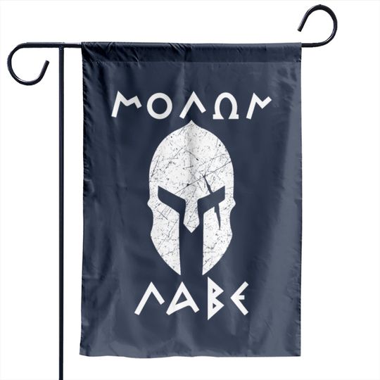 Discover Molon Labe Garden Flags