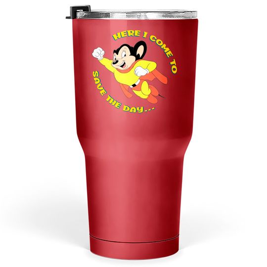Discover Mighty Mouse Here I Come To Save The Day Classic Tumblers 30 oz