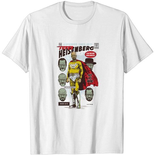 Discover Super Heisenberg - Walter White - T-Shirt