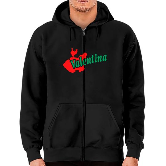 Discover valentina hot sauce Zip Hoodies