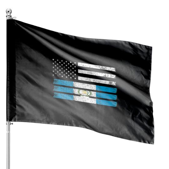 Discover Guatemalan American Flag USA Guatemala House Flags