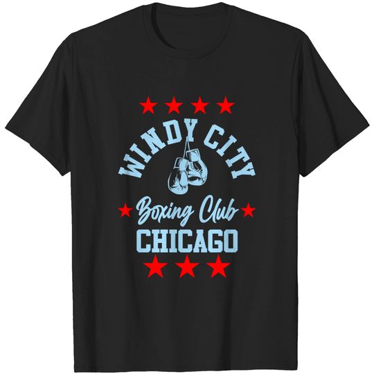 Discover WINDY CITY BOXING CLUB - Chicago - T-Shirt