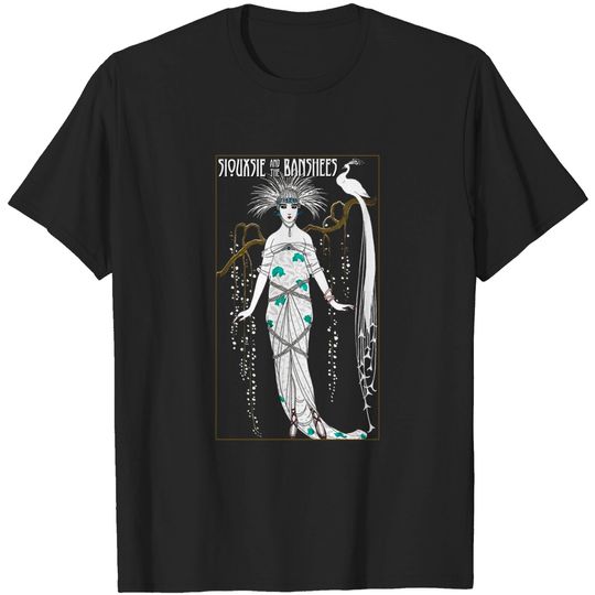 Discover Siouxsie and the Banshees Art Nouveau - Siouxsie And The Banshees - T-Shirt
