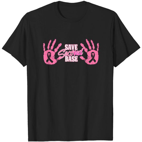 Discover Save Second Base October Warrior Breast Cancer T-shirt