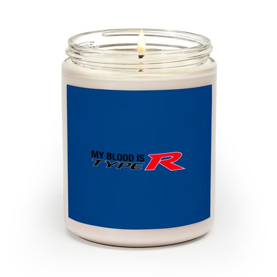 Discover My Blood is Type R Modern Scented Candles