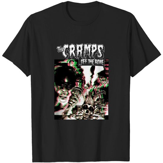 Discover Black The Cramps Off The Bone Tee T-Shirt
