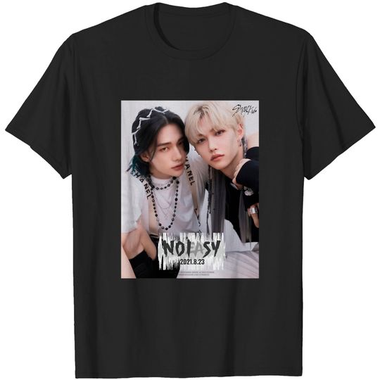 Discover Hyunjin, Felix STRAY KIDS NOT EASY Classic T-Shirt