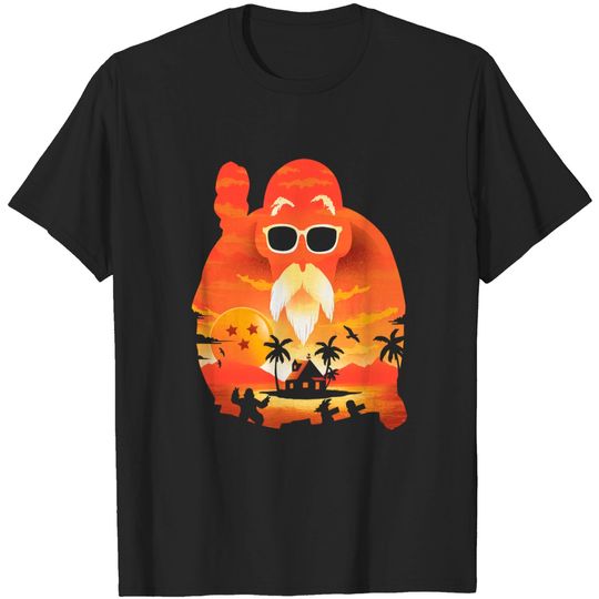 Discover Kame Sunset - Master Roshi - T-Shirt