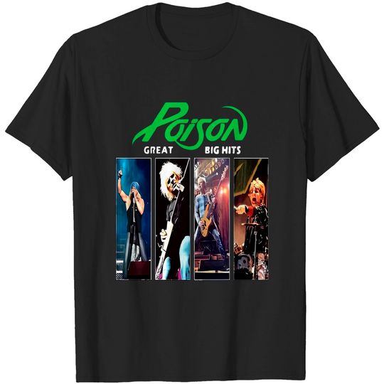 Discover Poison Band The Stadium Tour 2022 Tshirt
