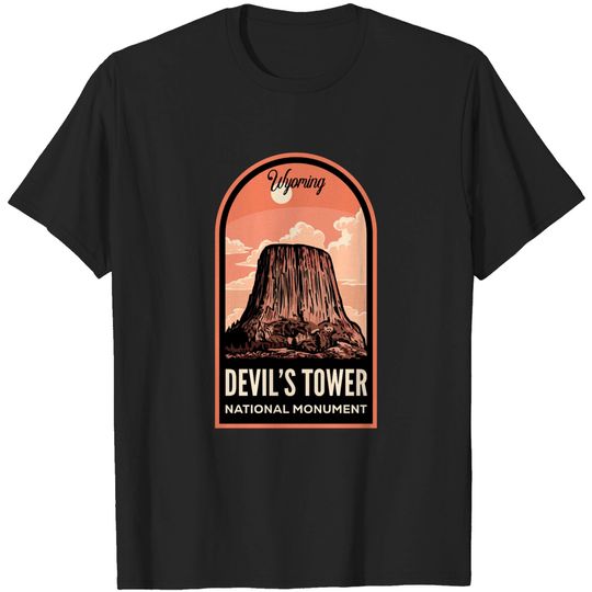 Discover Devil's Tower National Monument T-shirt
