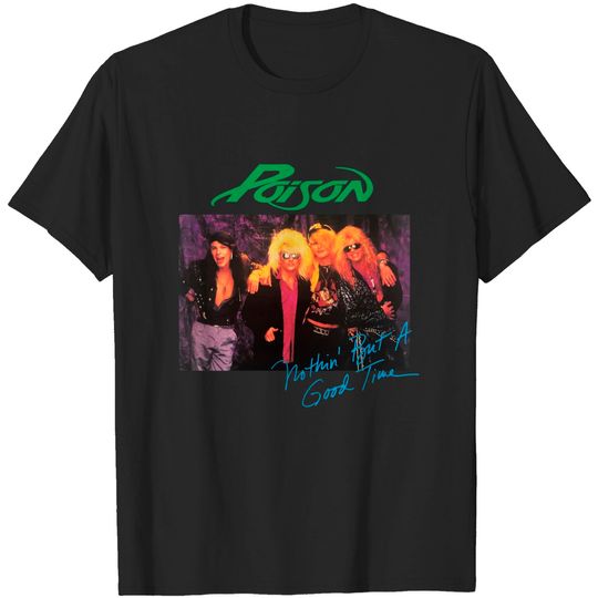Discover Poison Band The Stadium Tour 2022 Tshirt