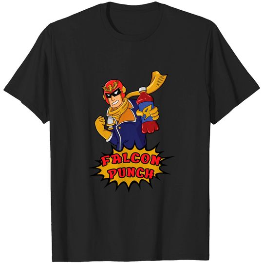 Discover Falcon Punch - Captain Falcon - T-Shirt
