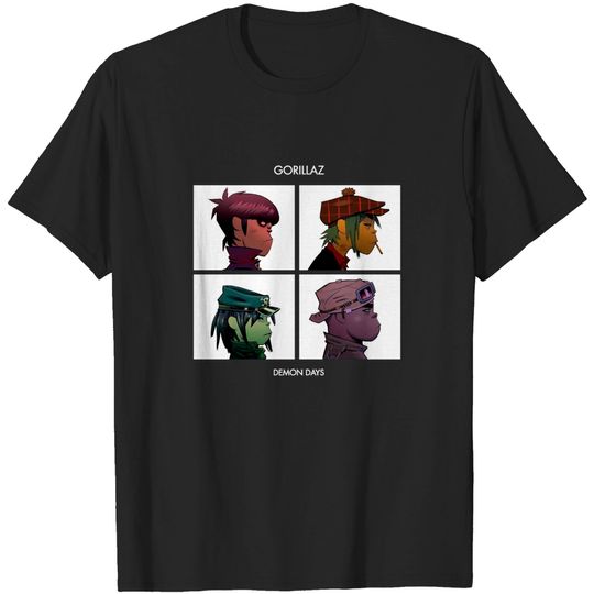 Discover Gorillaz Demon Days Official Tee T-Shirt