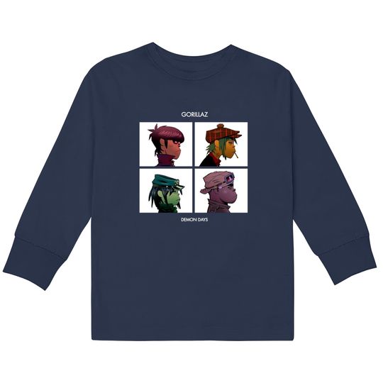 Discover Gorillaz Demon Days Official Tee  Kids Long Sleeve T-Shirts