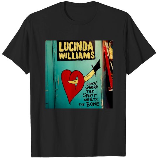 Discover Lucinda Williams Down Where The Spirit Meets The Bone Album Classic T-Shirt