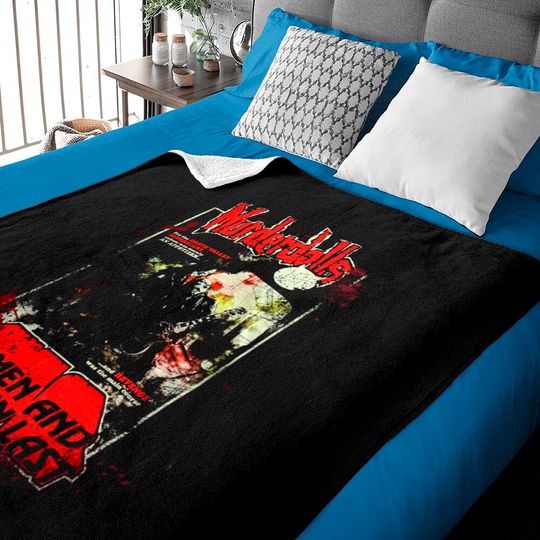 Discover Murderdolls Unisex Baby Blanket: 80s Horror