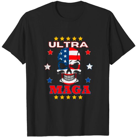 Discover Joe Biden vs Trump Ultra Maga Design T-Shirt