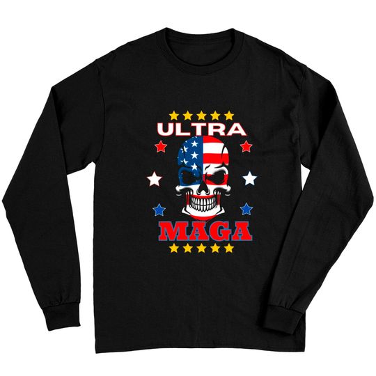 Discover Ultra Maga Long Sleeves - Joe Biden Ultra Maga Long Sleeves - Donald Trump Maga Ultra Long Sleeves