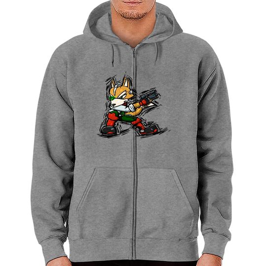 Discover Fox McCloud - Fox - Zip Hoodies
