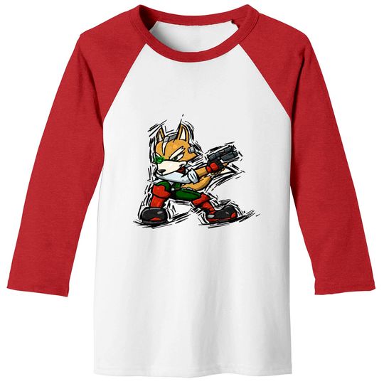 Discover Fox McCloud - Fox - Baseball Tees