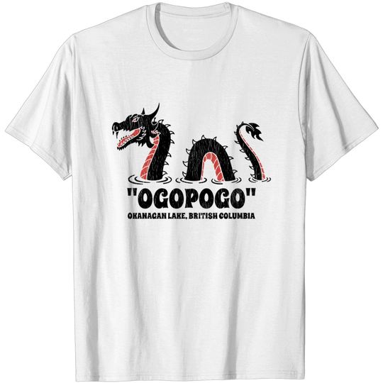 Discover "Ogopogo" - Okanagan Lake, British Columbia - Okanagan Lake British Columbia - T-Shirt