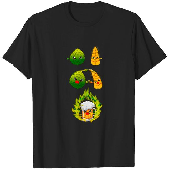 Discover Wheat Beer Hops Fusion Beer T-shirt
