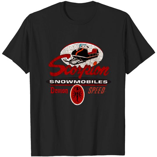 Discover Scorpion Vintage Snowmobiles USA - Scorpion Vintage Snowmobiles Usa - T-Shirt