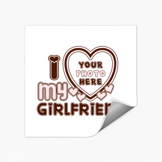 Discover I love my girlfriend for mens boy Stickers