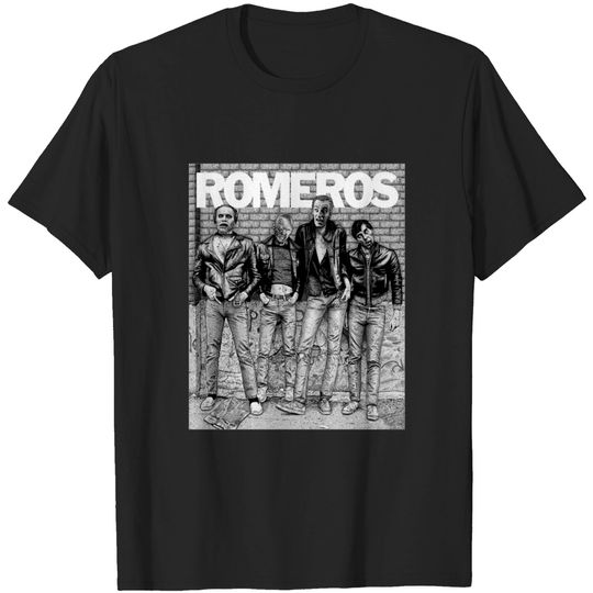 Discover Romeros - George Romero - T-Shirt