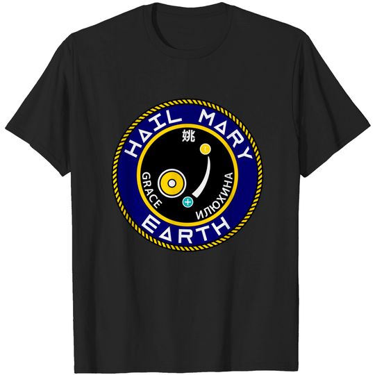 Discover Project Hail Mary Mission Crest T-Shirt
