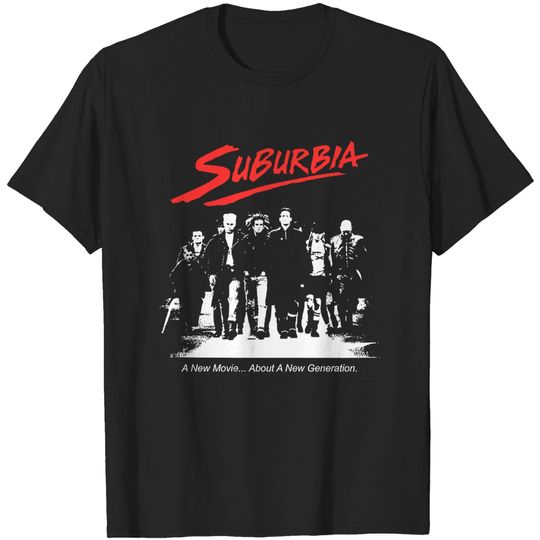 Discover Suburbia 1983 Movie T-Shirt, Punk Movie, TSOL, 80's Horror Shirt