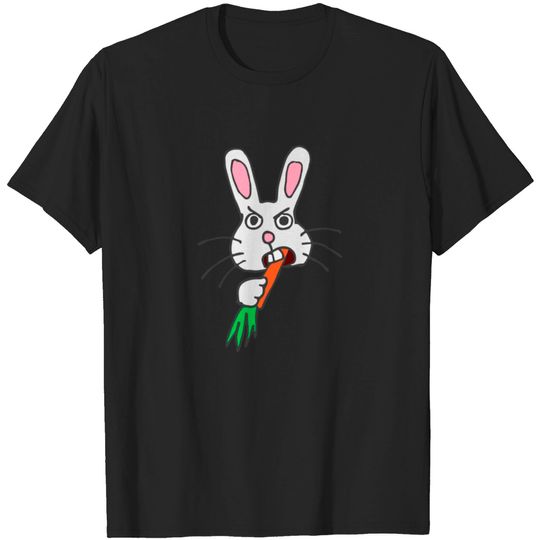 Discover rabbit with carrot T-shirt