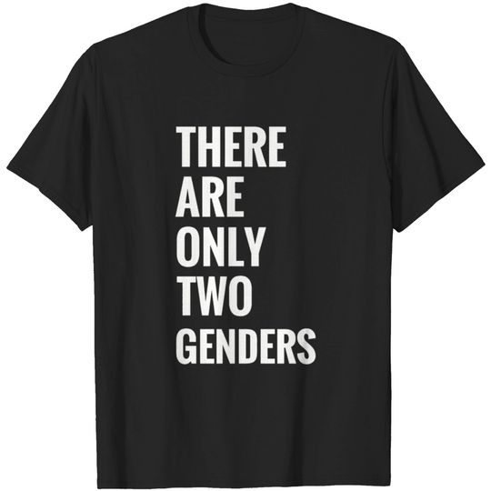 Discover Two seater - there are only two genders T-shirt