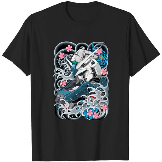 Discover Hi Nu Gundam Tattoo - Gundam - T-Shirt