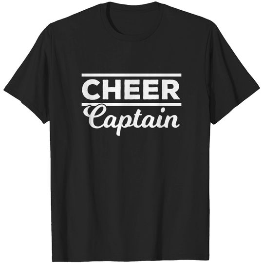 Discover Cheer Captain T-shirt