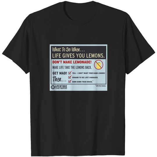 Discover Portal 2, Cave Johnson - Science - T-Shirt