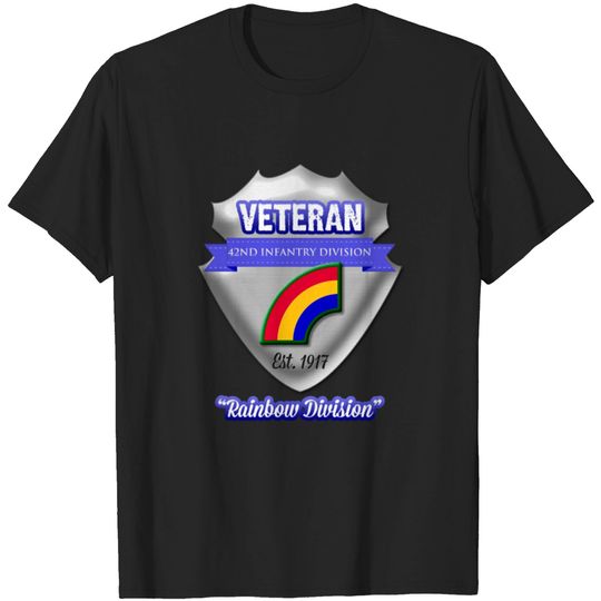 Discover Veteran 42nd Infantry Division T-shirt