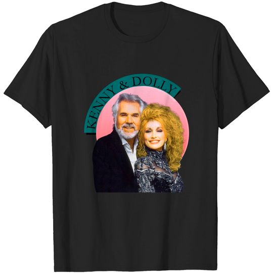 Discover Vintage 1990 Kenny Rogers Dolly Parton hommes T-Shirt