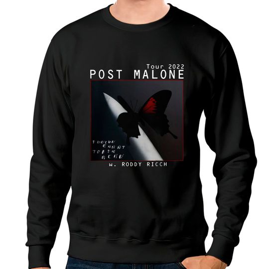 Discover Post Malone Twelve Carat Tour 2022 Sweatshirt