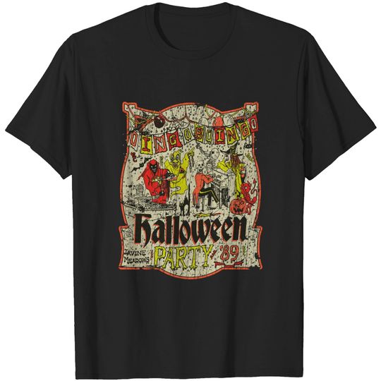 Discover Oingo Boingo Halloween Party 1989 - New Wave - T-Shirt