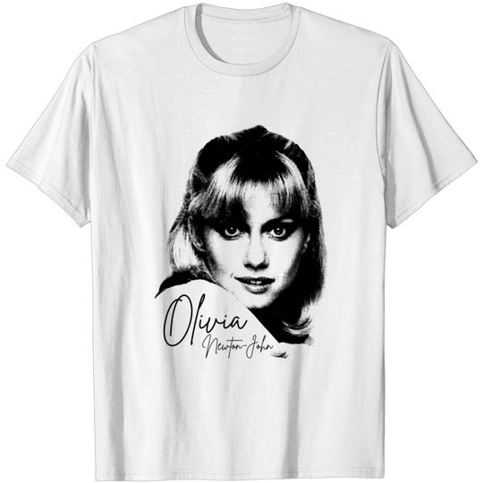 Discover Olivia Newton John Face - Olivia Newton John - T-Shirt