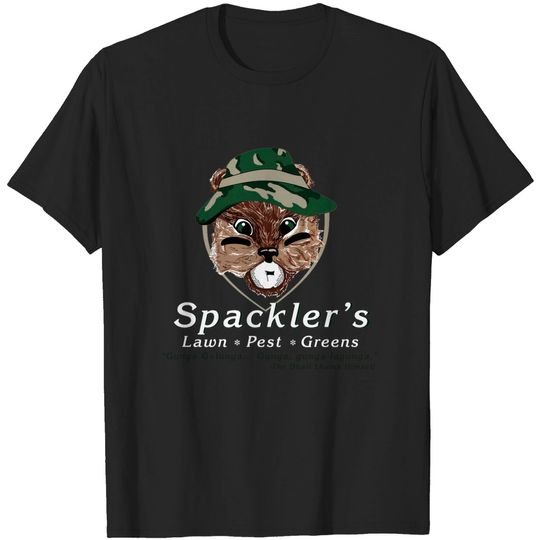Discover Spackler's Lawn, Pest, & Greens - Caddyshack - T-Shirt