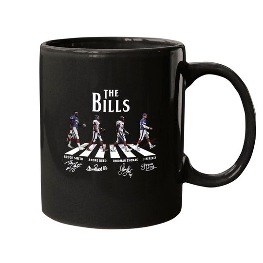Discover The Bills Abbey Road Signatures Mugs