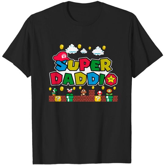Discover Super Daddio Shirt - Funny Dad T-shirt, Father's Day Shirt